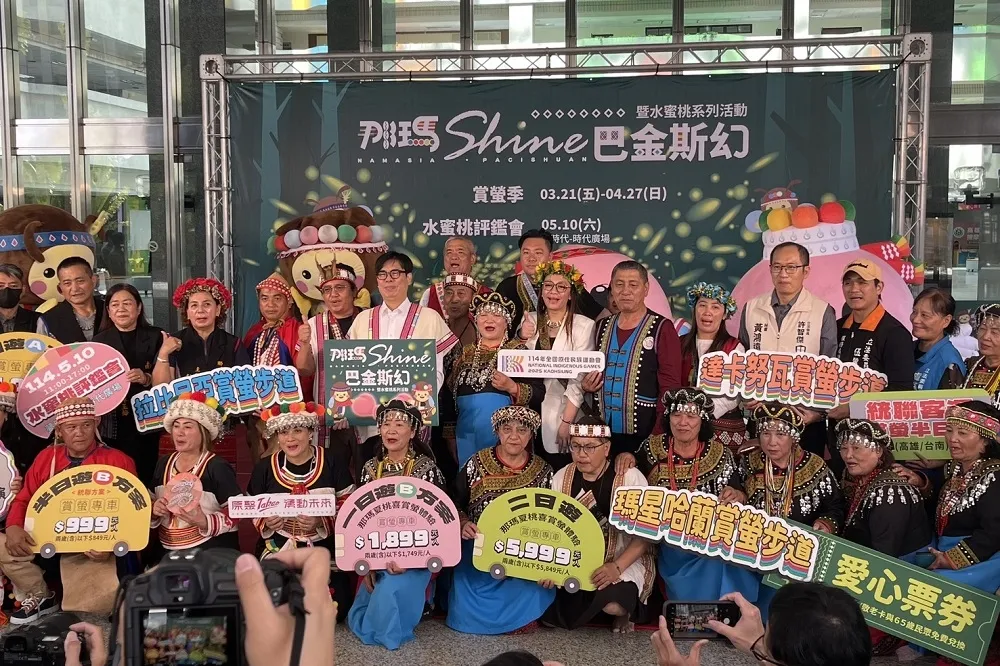2025那瑪Shine賞螢季開跑　孔賢傑：預測超過20萬隻螢火蟲