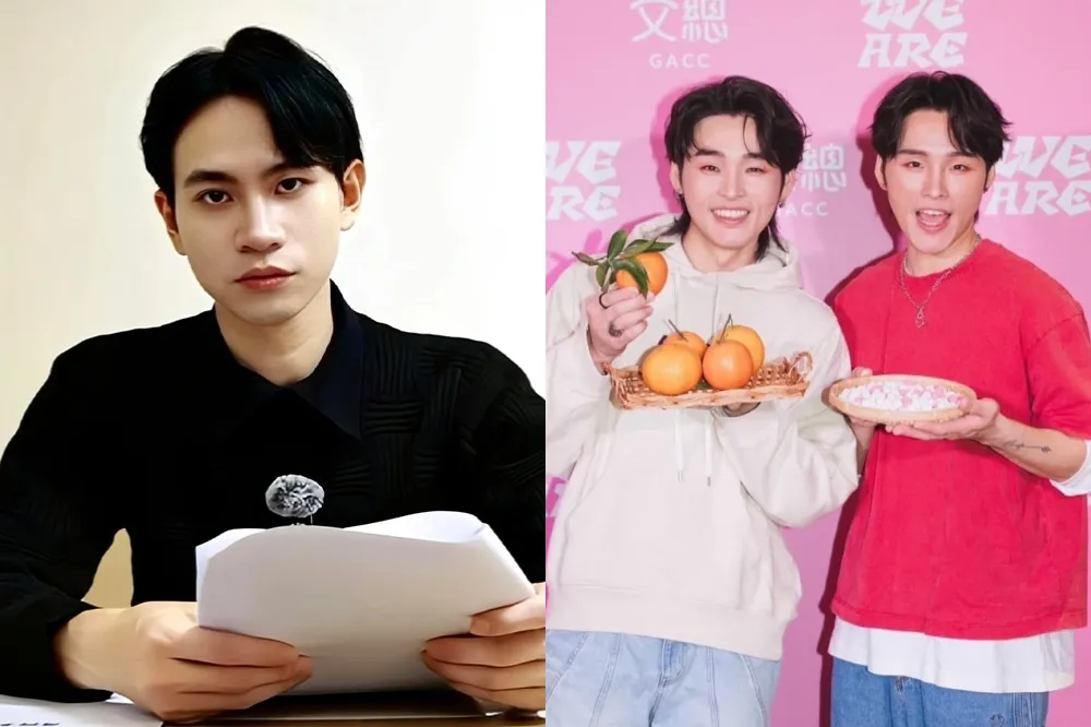 展榮展瑞祝賀Andy破百萬訂閱　網質疑：在切割家寧？