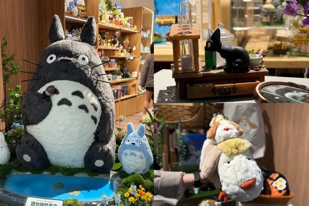 橡子共和國插旗南港 LaLaport！全台唯一「池塘畔的大龍貓」必拍、「飛天龍貓行李吊牌」只送不賣