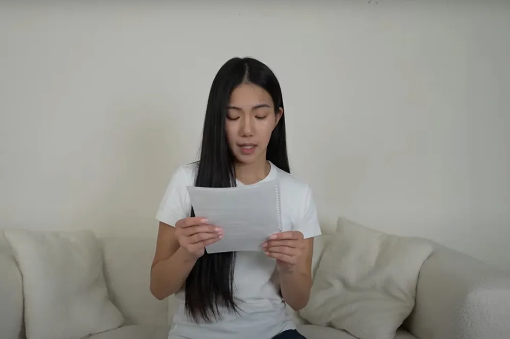 眾量級之亂繼續炎上！家寧「道歉影片」深夜曝光　網狂酸：像小學朗讀比賽
