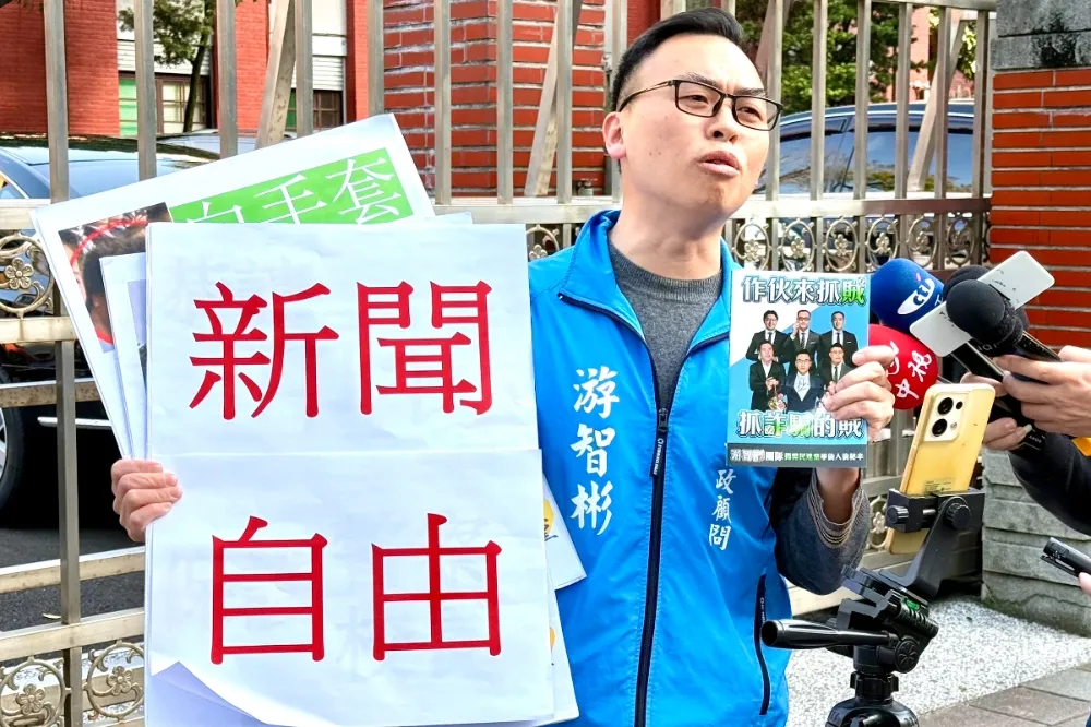 新黨副秘游智彬擅闖國會爆朝野衝突　陳玉珍護航：他是我助理