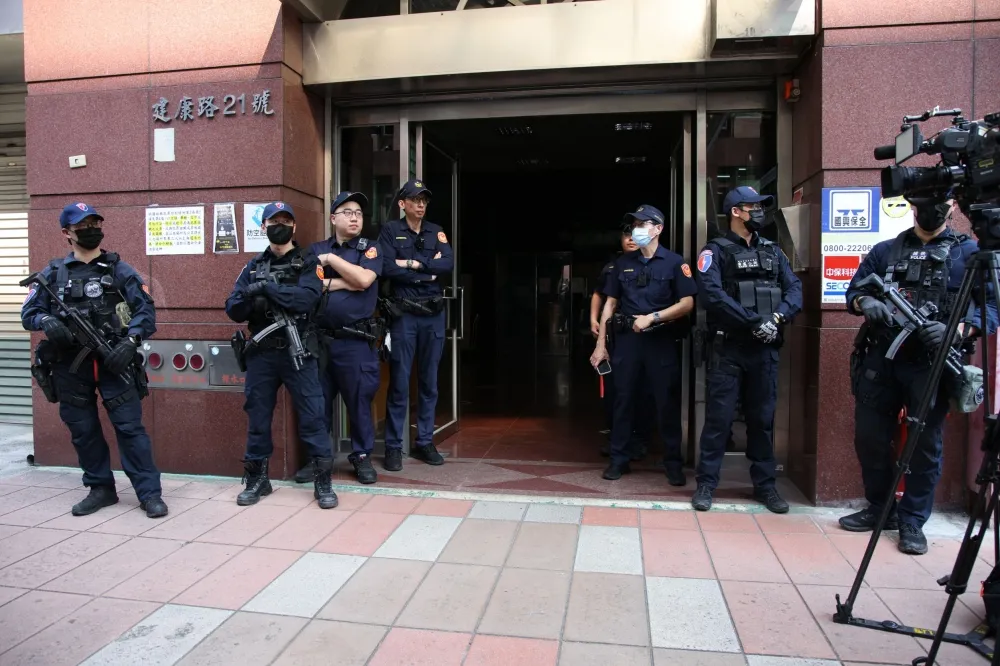 竹聯幫幫主未宣布！統促黨外60警力布署　張安樂原訂下午記者會臨時喊卡