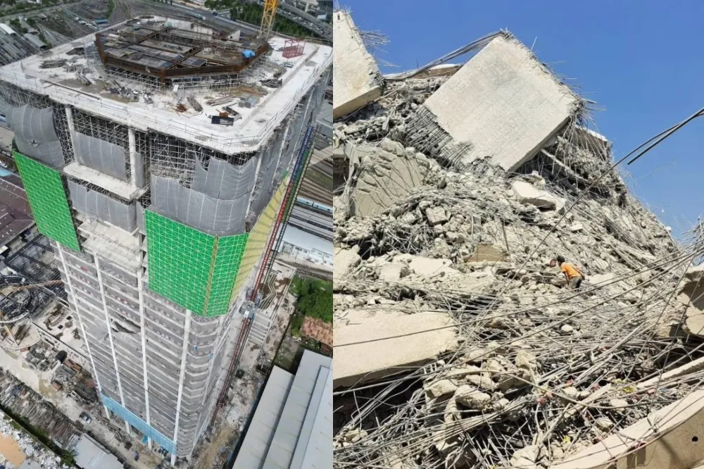 【有片】曼谷大樓震垮81人受困　泰部落客憂：救災經驗很不足