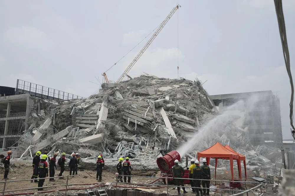 緬甸地震泰國恰圖恰大樓倒塌　回顧中國海外建設工程品質爭議