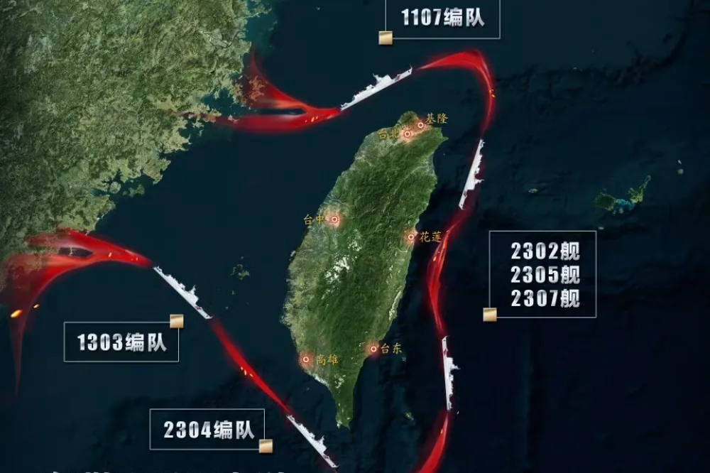  快訊／不只軍演　中國海警也繞台演練臨檢扣押