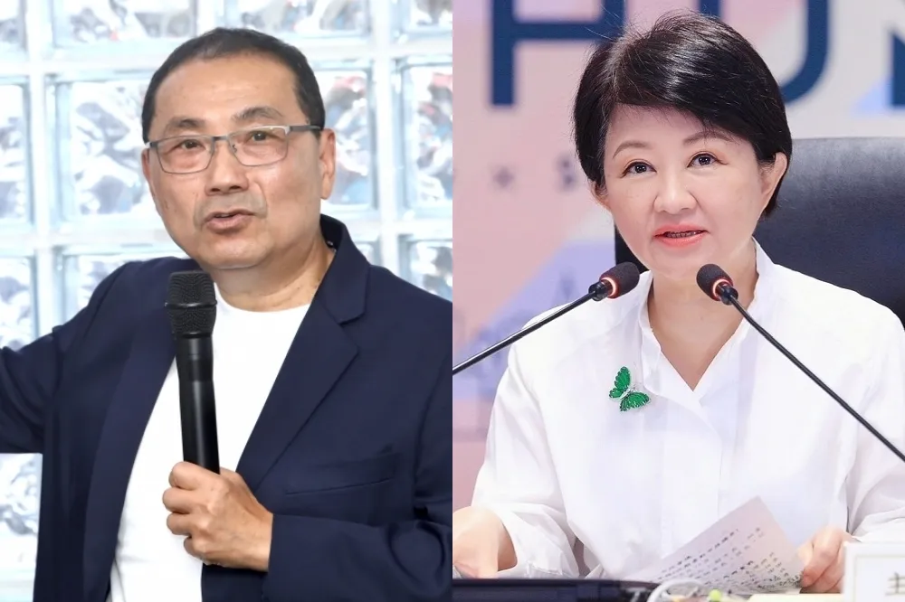 侯友宜赴台中拜會盧秀燕談關稅衝擊　齊呼籲立法院盡速通過880億特別預算