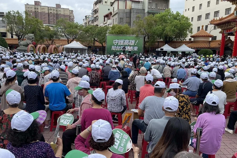 五甲龍成宫前千人相挺　林岱樺：中央地方齊心守護高雄產業面對關稅挑戰