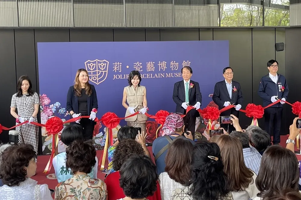 莉·瓷藝博物館開幕　陳其邁：豐富歐洲瓷器典藏高雄藝術新地標