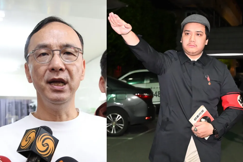 朱立倫稱「納粹」舉措是諷刺綠共　綠營齊轟國民黨拖累台灣：出來道歉