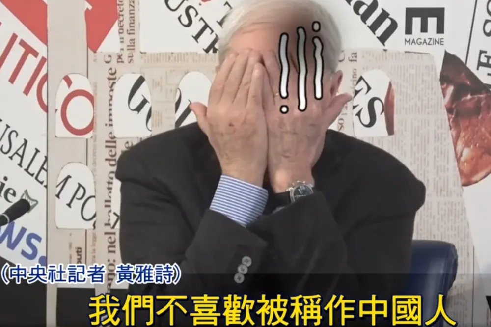 採訪被稱「中國記者」　中央社記者糾正：台灣人不喜歡被稱為中國人