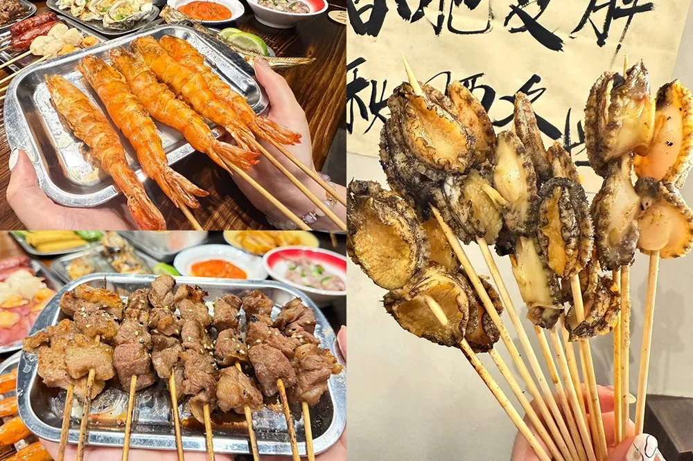 【完整菜單】全台唯一「現烤串燒＋火鍋」吃到飽！高雄「串肚肚」最低 698 元起　當日壽星 5 折、免費吃 6 吋蛋糕
