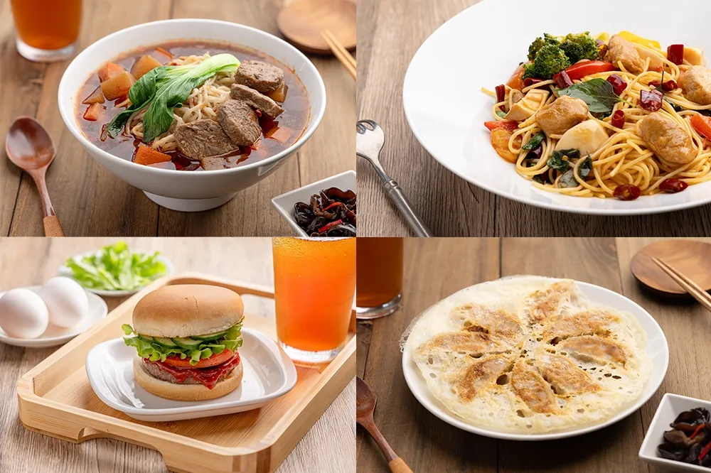 響應世界地球日！大成集團推出 2 個全新蔬食品牌　「好蔬上」素牛肉麵、「綠季諾」植物肉漢堡必吃