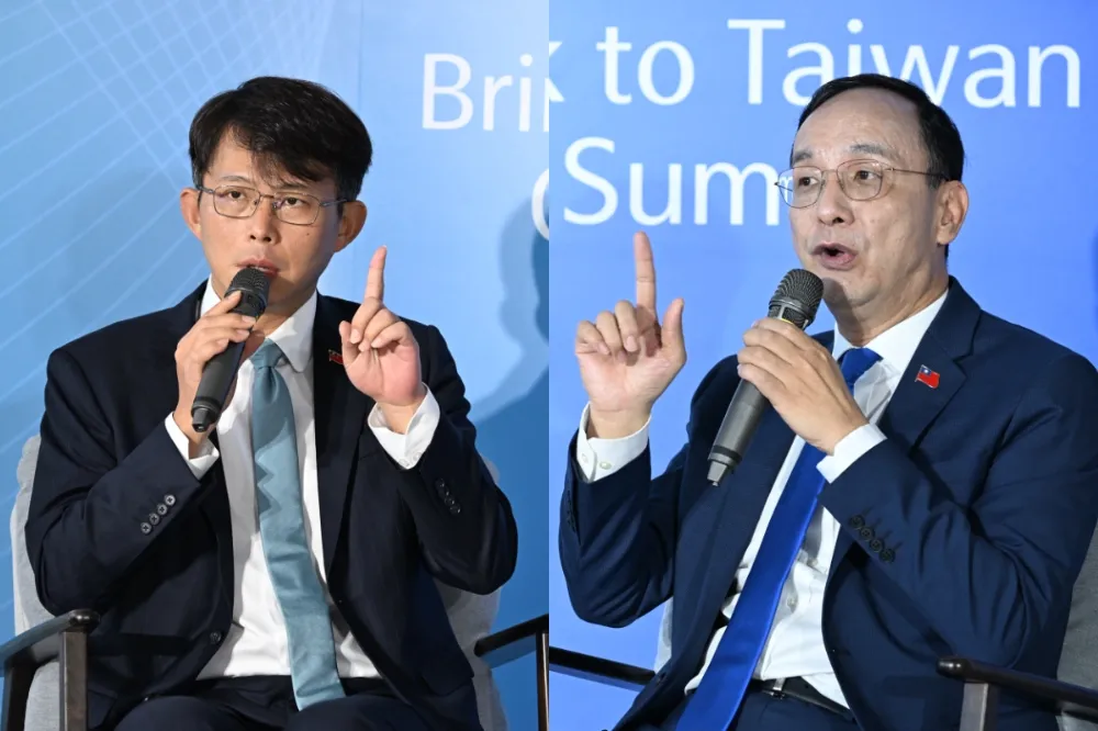 【藍白朱昌會】朱立倫痛批民進黨法西斯、共產獨裁　黃國昌也嘆：今天柯文哲、明天任何人
