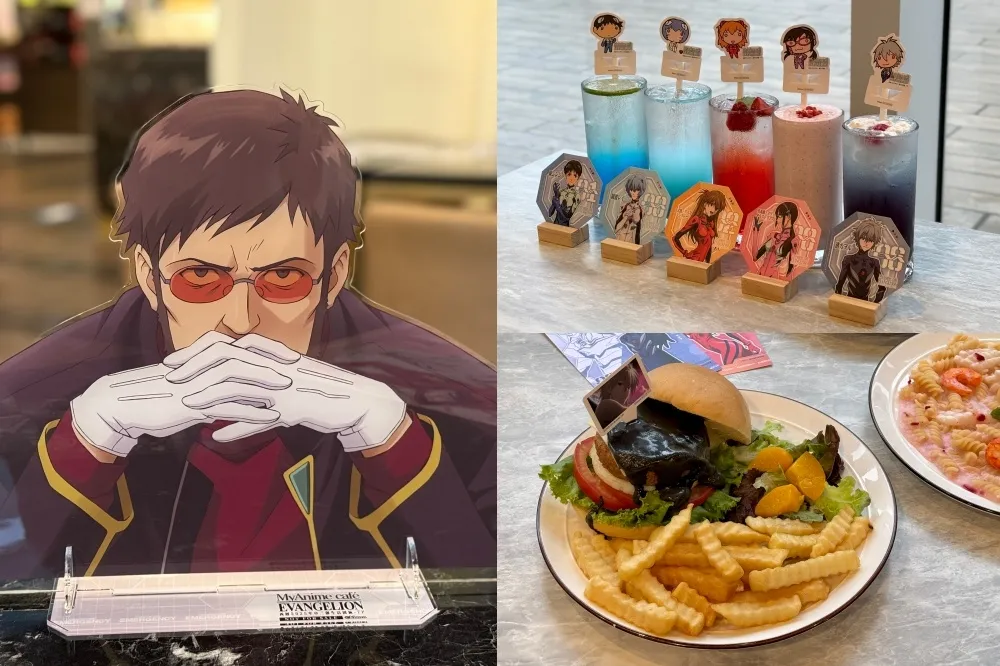 新世紀福音戰士主題 cafe 台北登場！內用贈使徒小卡、完成任務抽「巨大司令壓克力立牌」