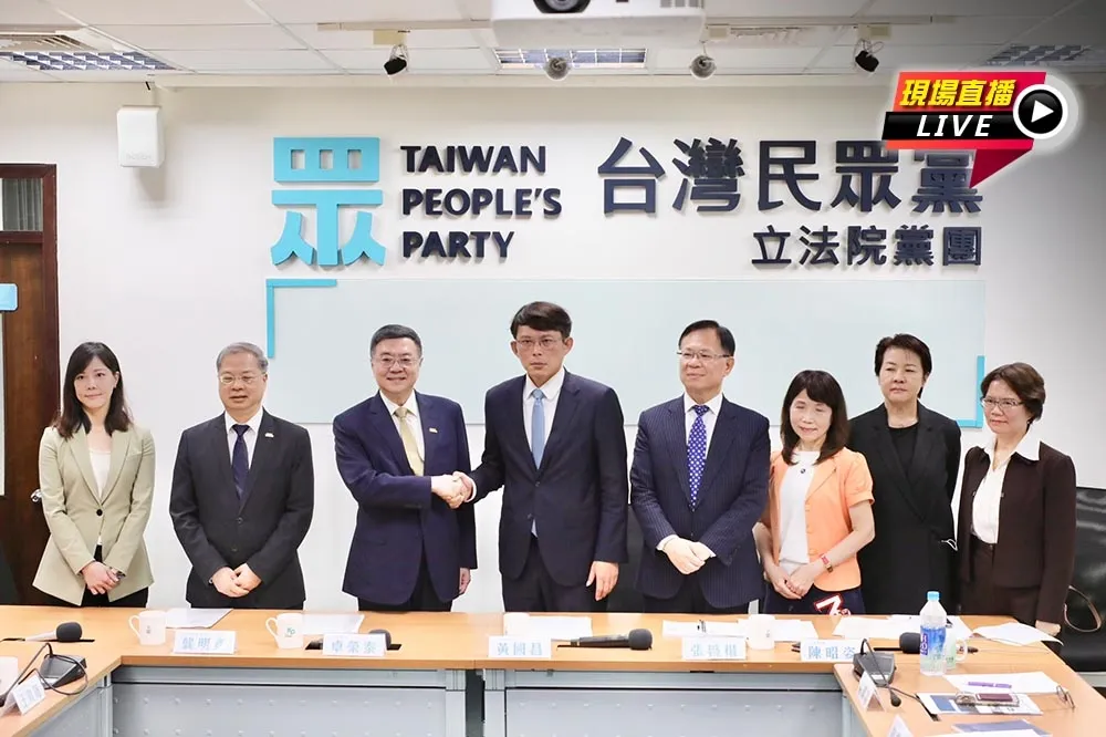 直播／卓榮泰拜訪民眾黨團　說明4100億特別預算怎麼編