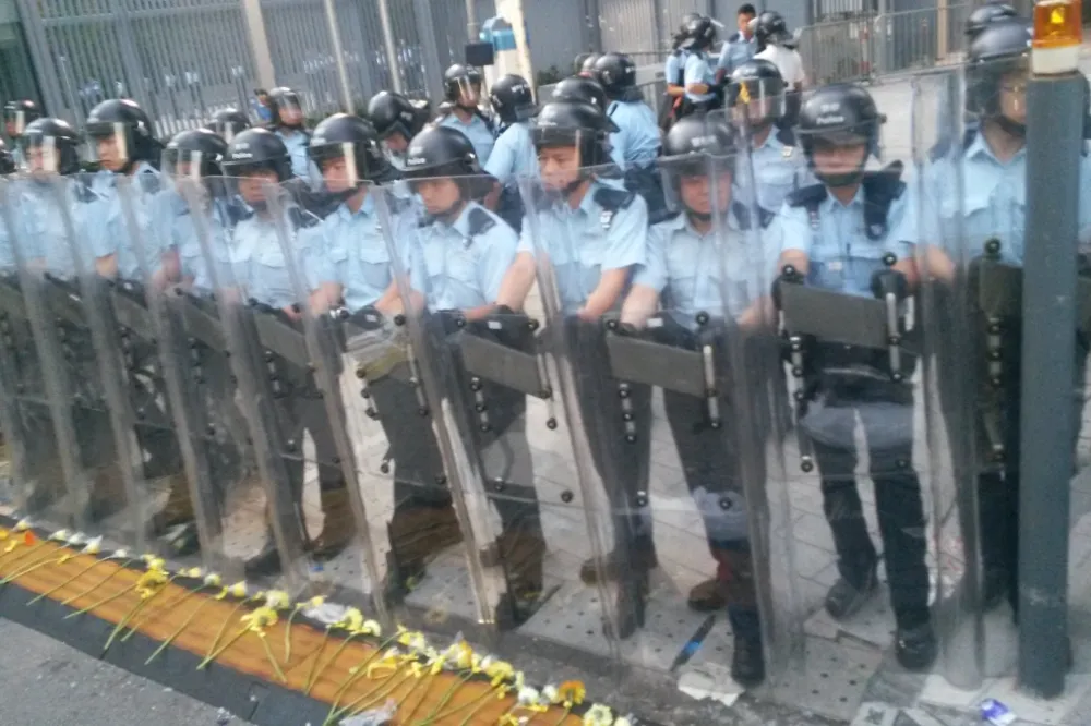 朱立倫讓我想到之前香港警察鬧出的國際笑話