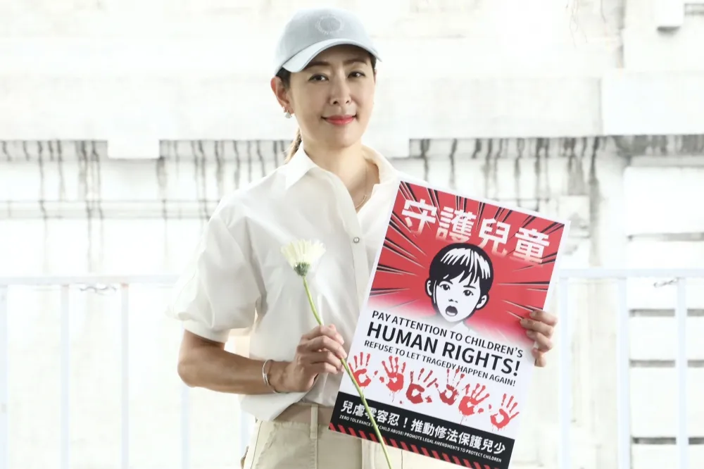 凱凱案怒火引爆千人上凱道　賈永婕聲援：虐兒判死也是人道的