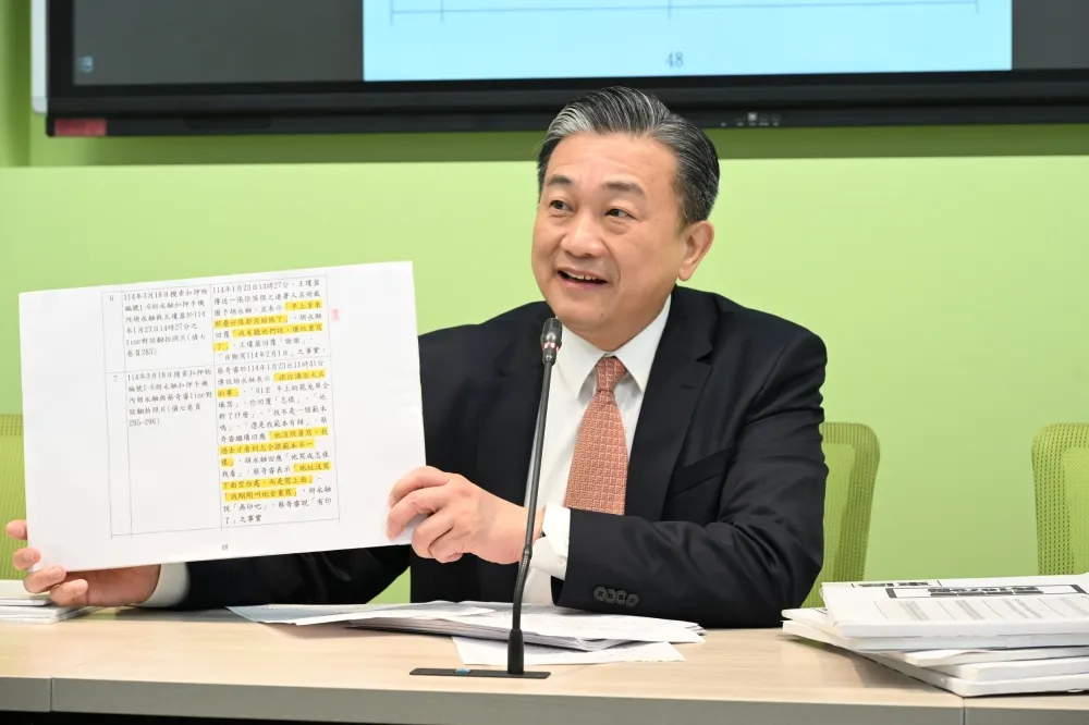 【有片】國民黨台南市黨部涉「死亡連署」　王定宇曬起訴書大酸：一堆天兵