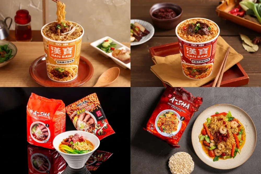 泡麵界再進化！漢寶杯麵「紅燒牛肉風味麵」、阿舍「究濃紅燒牛肉」泡煮麵新品登場