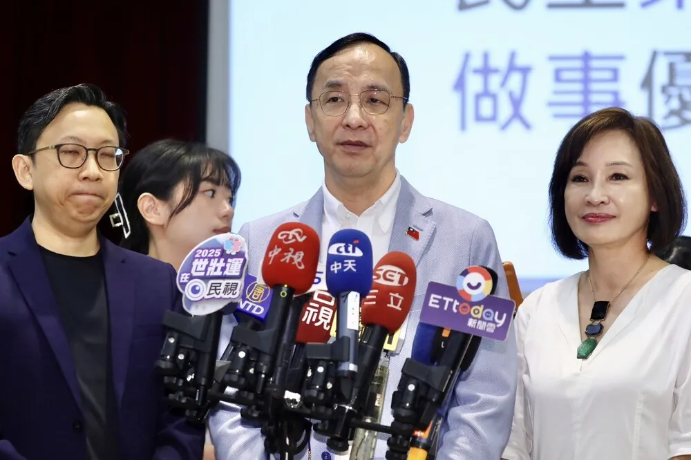 賴清德提「兩岸併購論」　朱立倫痛批：等時機把台灣主權賣掉