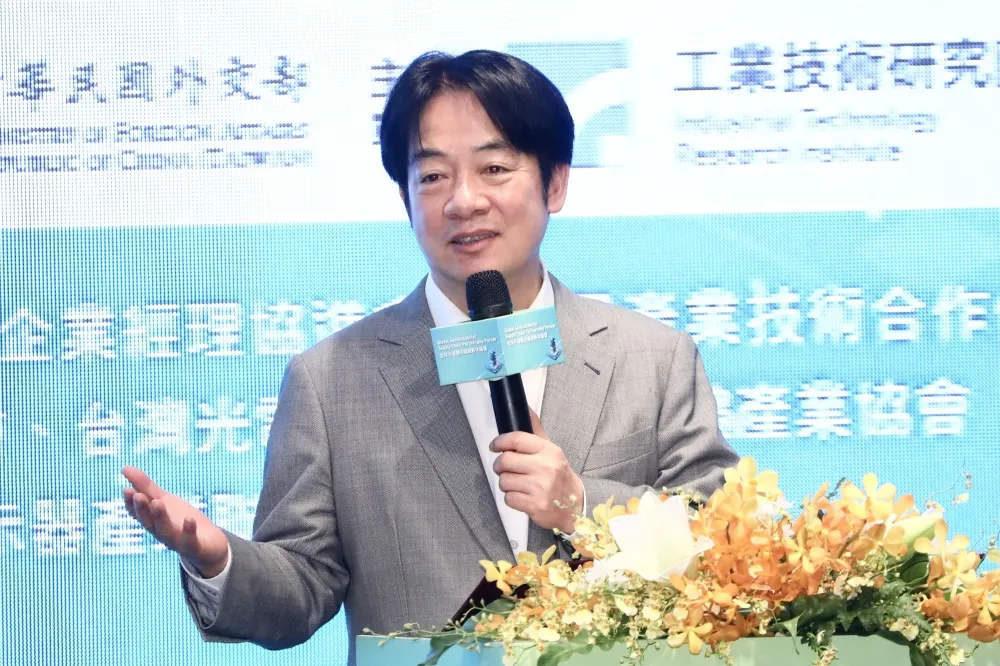 半導體產業面臨中國「低價傾銷」　賴清德籲：全球的產業鏈應合作
