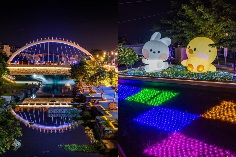 彰化鹿港小鎮光影藝術節點燈！攜手LINE FRIENDS minini、端午節「夜間