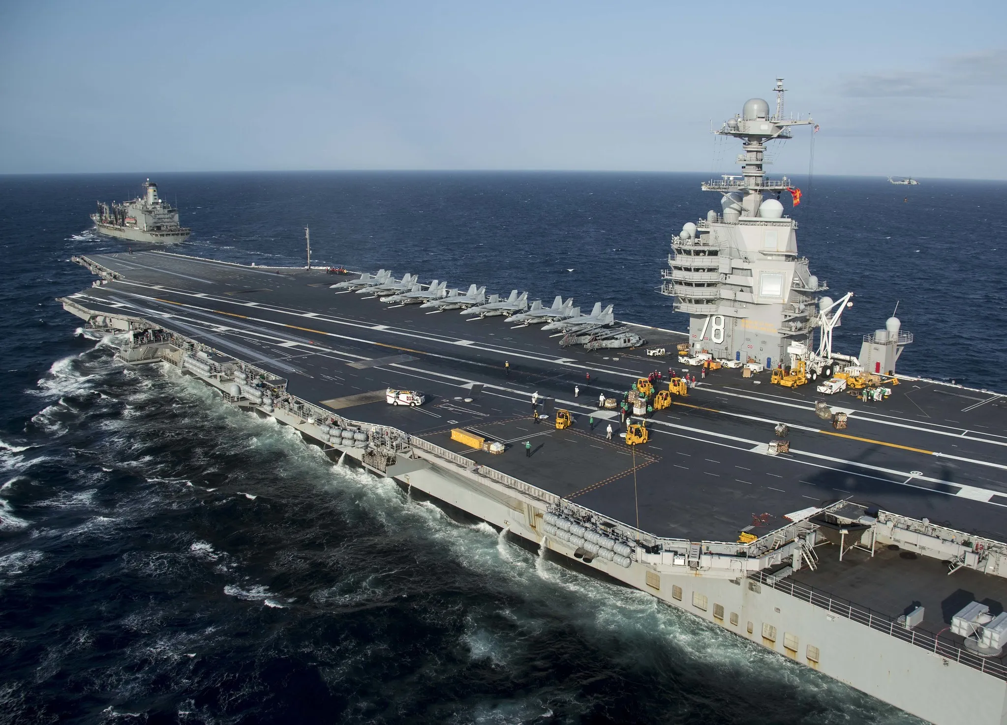 測試進度良好美軍最新航艦「福特號」有望2024正式服役-- 上報/ 國際