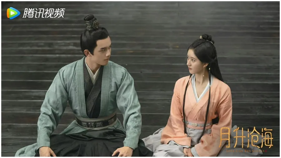 中國男星吳磊與趙露思主演的古裝新戲《星漢燦爛》，續篇《月升滄海》更創下單日流量3億的傲人成績