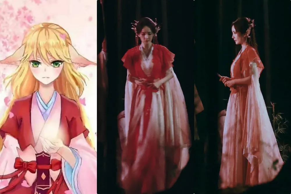 楊冪新戲《狐妖小紅娘》造型曝光