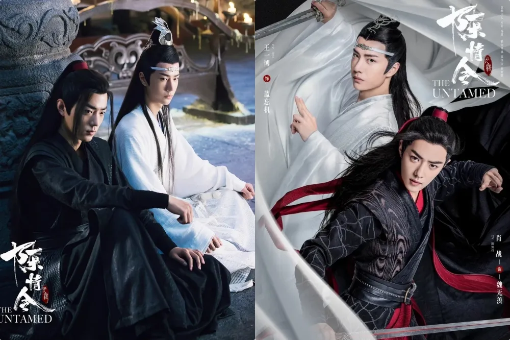 2019年現象級神劇《陳情令》捧紅了肖戰和王一博