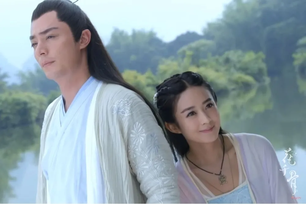 中國收視女王趙麗穎與霍建華主演的仙俠劇《花千骨》
