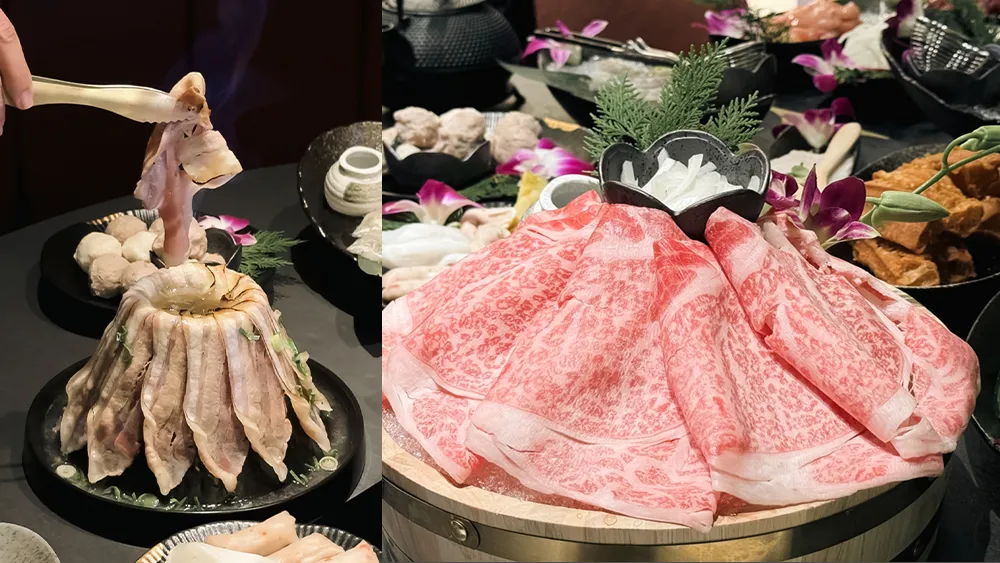 獨門招牌菜「火焰炙燒豬」也別錯過！台北店限定「日本神戶產地直送黑毛和牛」也是必吃餐點之一