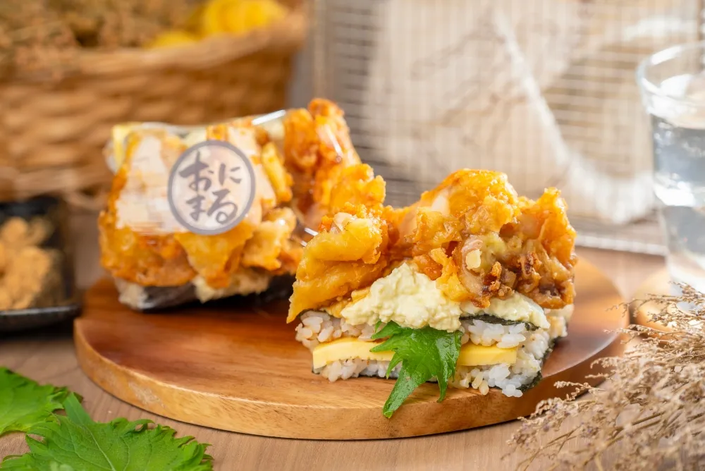 京都御握丸「蛋沙拉雞肉天婦羅」